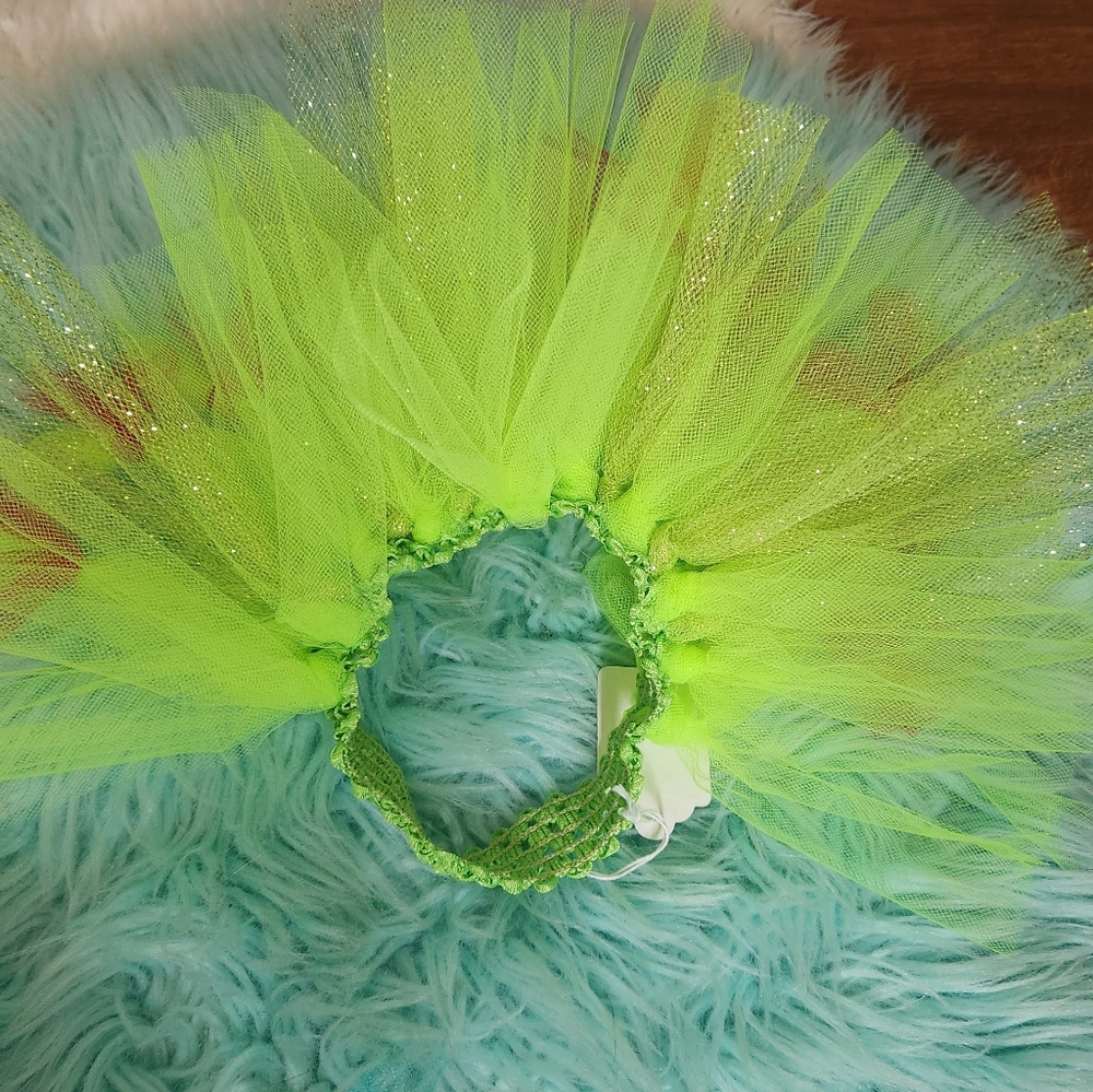 Grinchy Dog Tutu Small